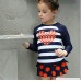 Jasooo Toddler Baby Swimwear Girls Long Sleeve Two Piece Swimsuits B07FFV52R6